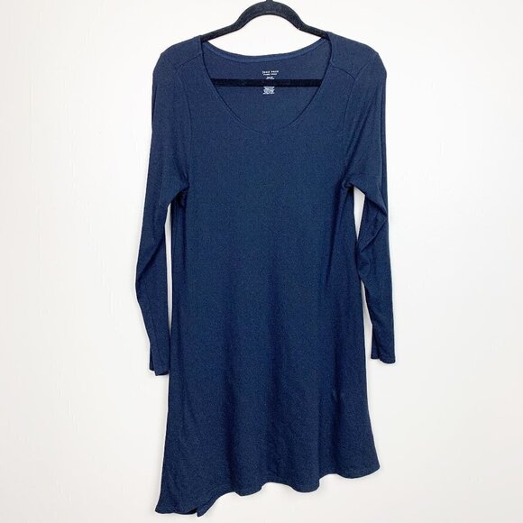 Joan Vass Studio Woman Asymmetrical Knit Dress - Picture 1 of 4